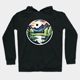 Captivating nature scenery Hoodie